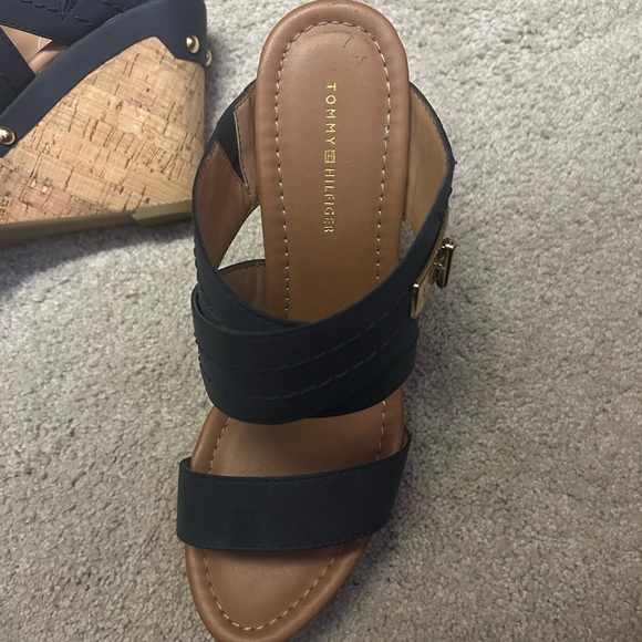 Tommy Hilfiger Wedge Sandals - Picture 2 of 4